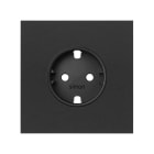SIMON - Kit frontal SIMON 100 con 1 elemento+1 base negro mate