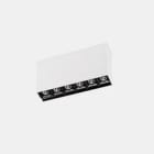 LEDS-C4 - Plafón BENTO superficie 6 LEDS 12,2W 3000K CRI90 corte de fase blanco IP23 844lm