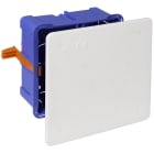 SOLERA - Caja de conexión de empotrar en tabique hueco de 100x100mm tapa con garra metálica