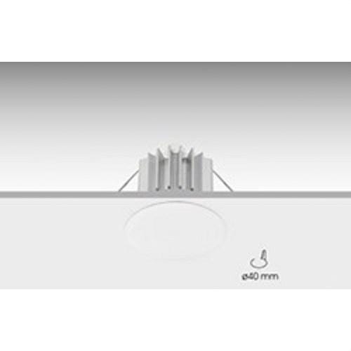 DAISALUX - Luminaria emergencia LED IZAR 2N30 blanco
