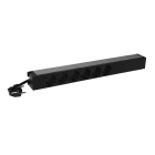 LEGRAND - PDU 1-U 19" con 6 bases Schuko, cable 3m y clavija 16A 2P+T