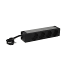 LEGRAND - PDU 1-U 10" con 4 bases Schuko, cable 3m y clavija 16A 2P+T