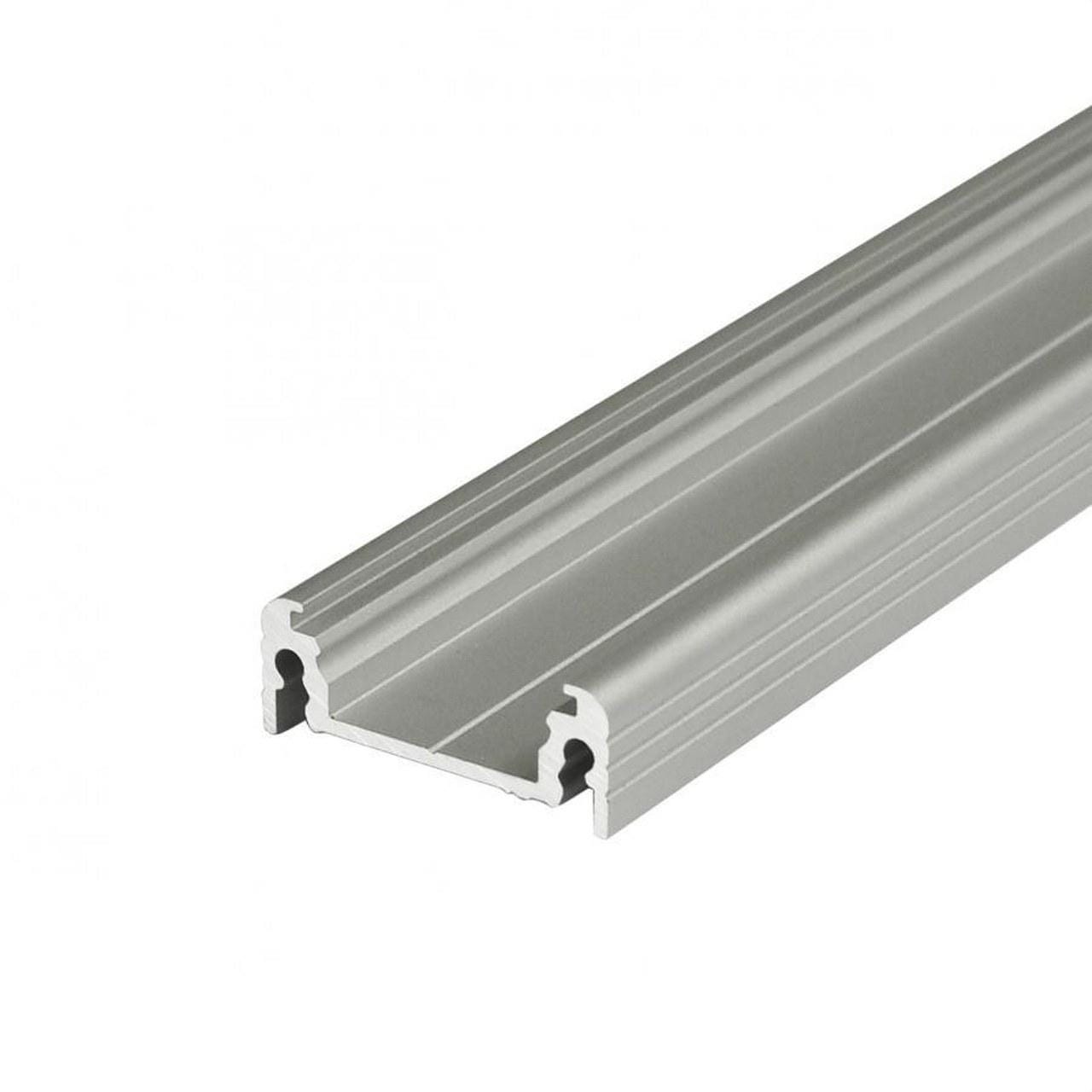 ELT - Perfil aluminio EDEC SD-20-B para tiras LED negro anodizado