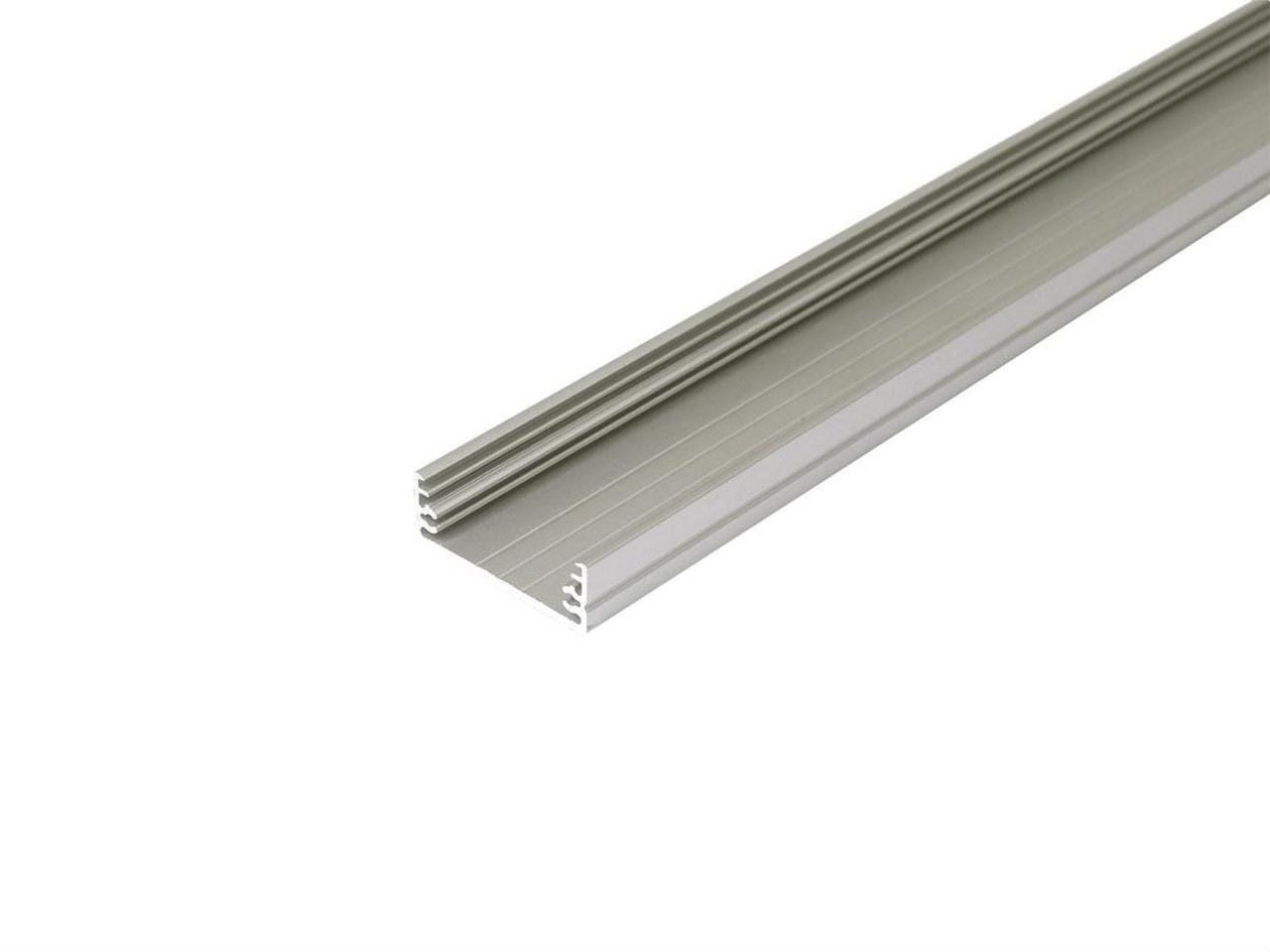 ELT - Perfil aluminio EDEC SX-20-B para tiras LED negro anodizado