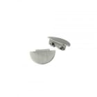 ELT - Tapa EDEC TA-ED-B para perfil aluminio negro