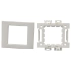 LEGRAND - Soporte mosaico 1 módulo para canal ZH libre de halógenos