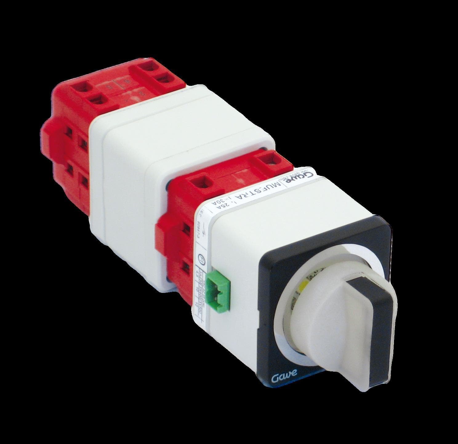 GAVE - INTERRUPTOR  GIRO Y EMP. 2M 1S 25A.