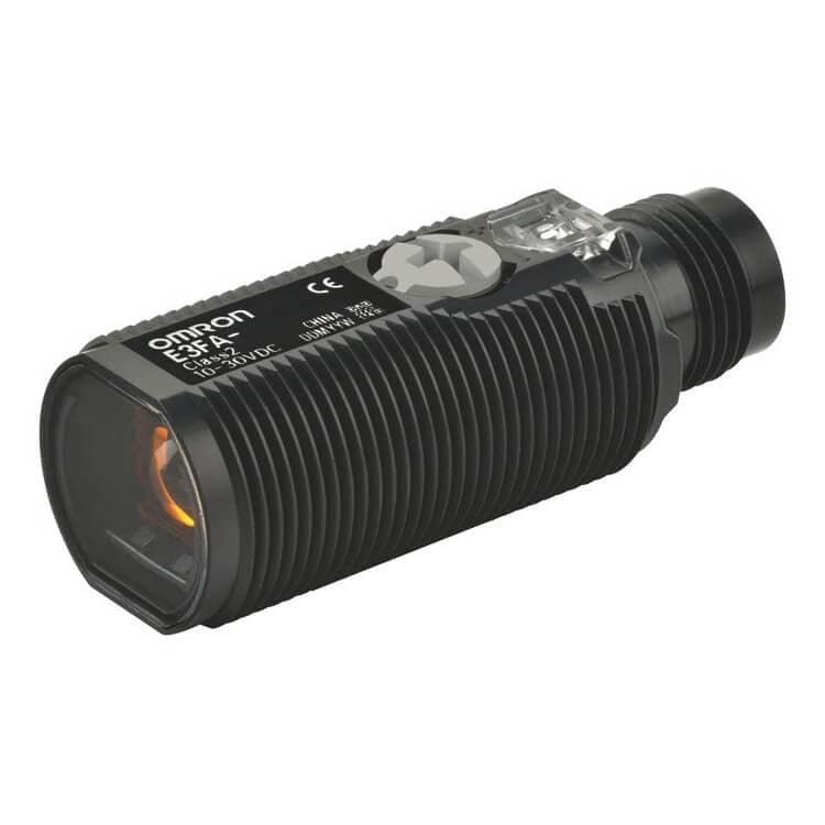 OMRON - Sensor plástico ICO receptor barrera 20m NPN M12