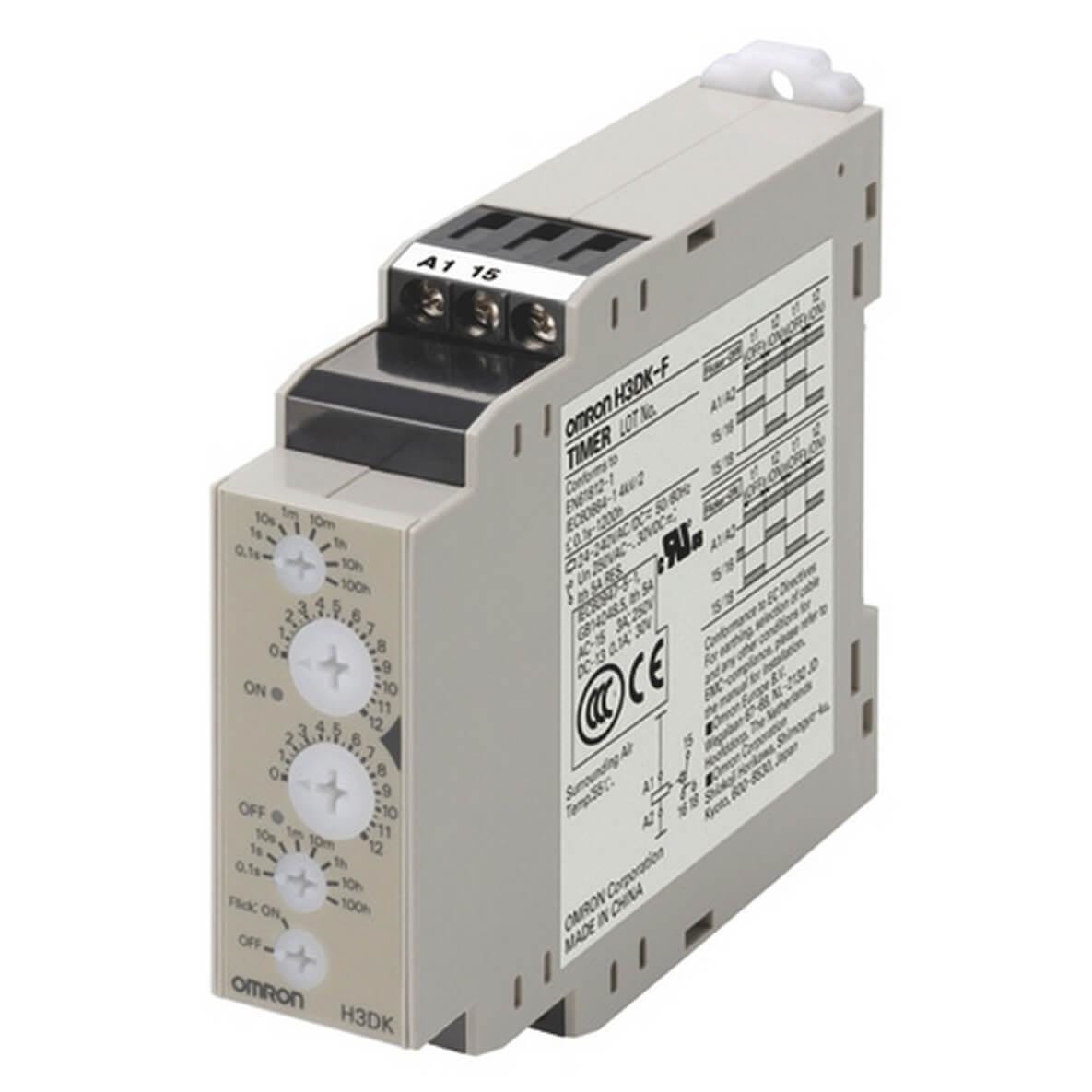 OMRON - TEMPORIZADOR 22.5MM DIN ON/OFF