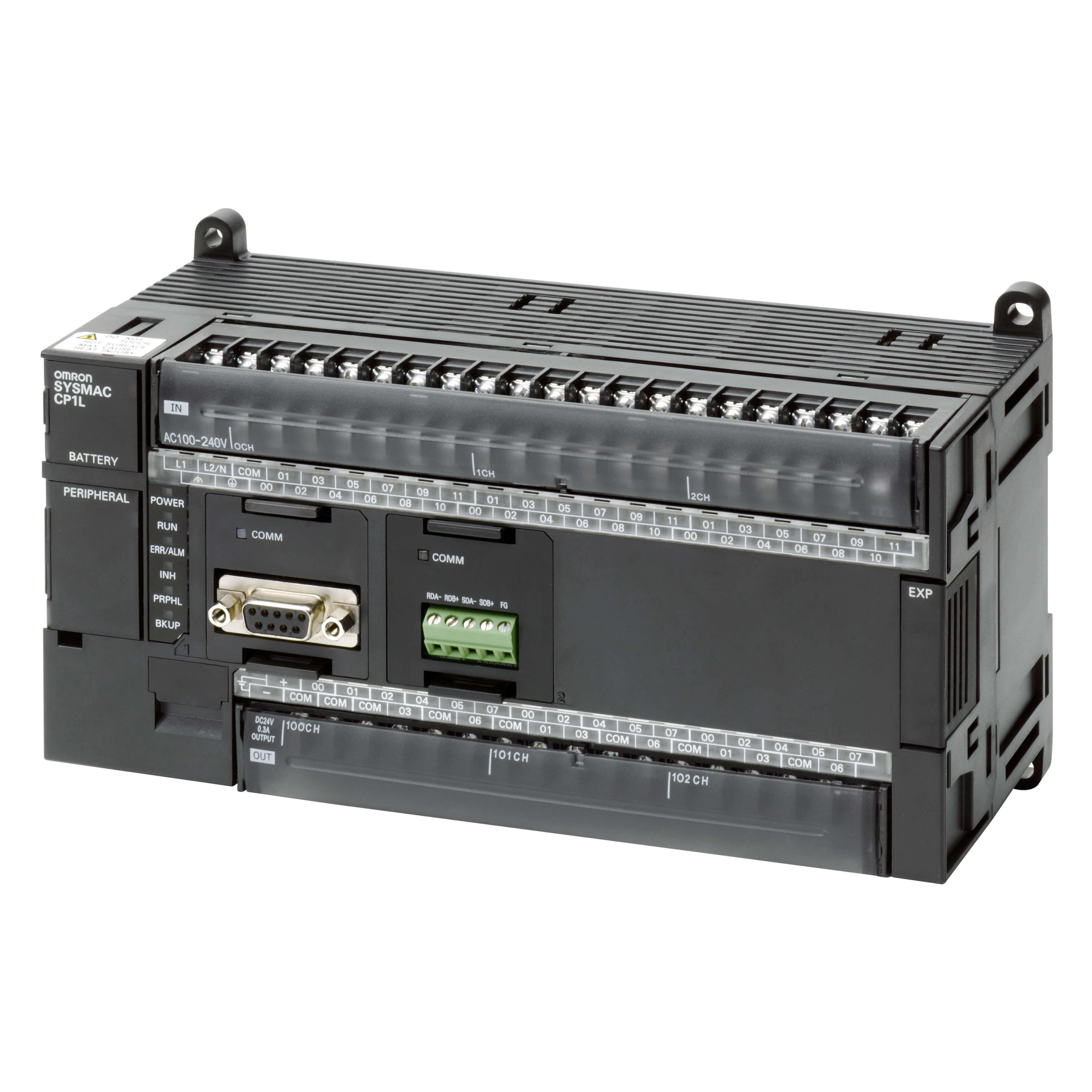 OMRON - CPU 36/24 E/S DC salidas relé