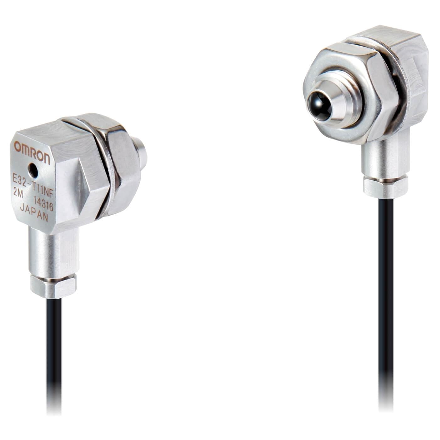 OMRON - Barrera roscado M8 4 módulos resistencia aceite cable 2m