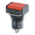 OMRON - CABEZA PULSADOR CUADRADO IP40 VERDE LED