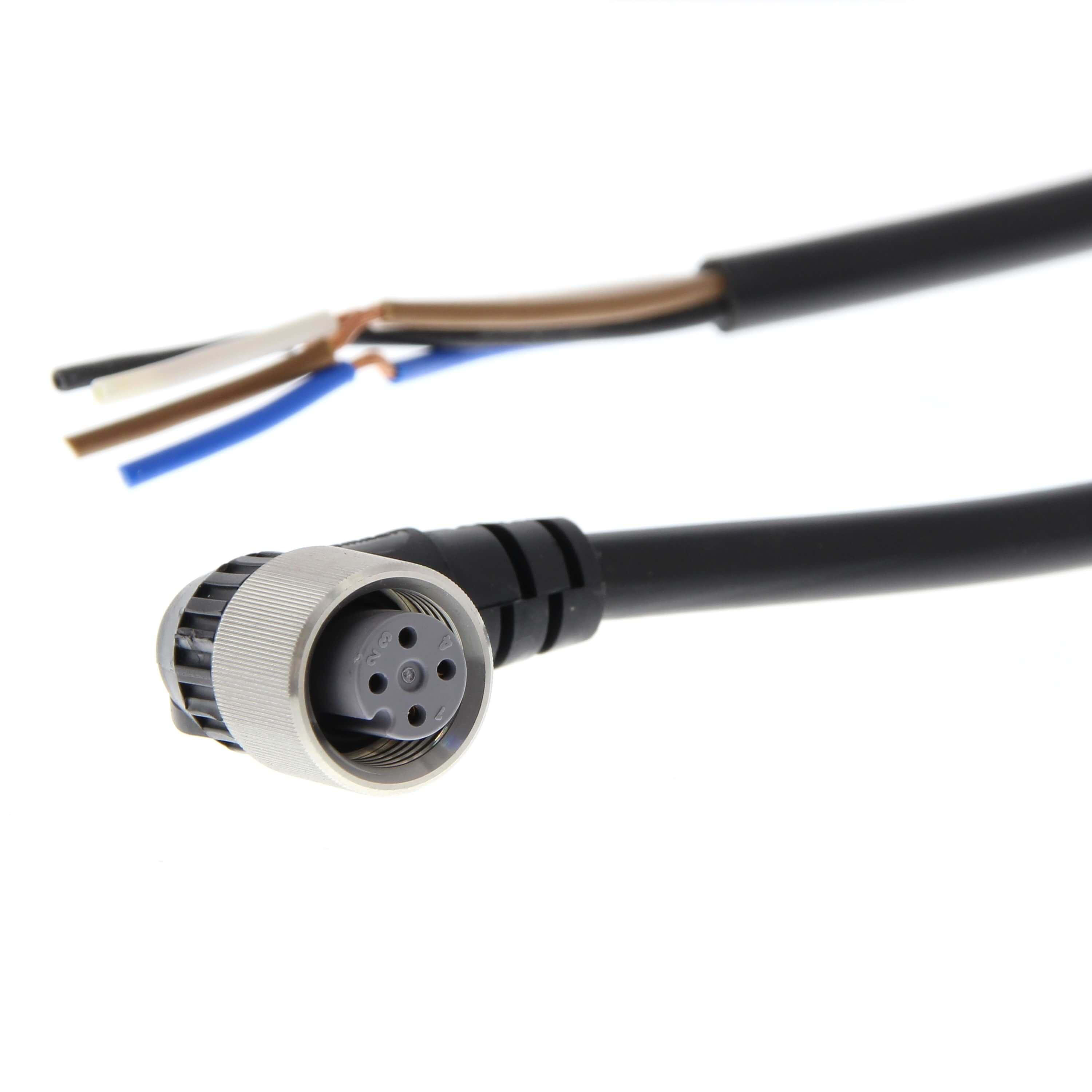 OMRON - CONECTOR CABLE ACODADO 4 HILOS 5m M12 RESISTENCIA CALOR