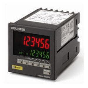 OMRON - H7BX-AD1  CONTADOR 72X72 SPST 1 ET.6D 24V 12A