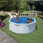 ASTRALPOOL - Piscina elevada FIDJI diámetro 460x120cm