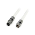 TELEVES - Prolongador F CEI M compresión 3m blanco