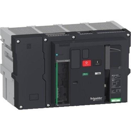 Schneider Electric - Interruptor automático MASTERPACT MTZ2 16H1 4P extraíble sin MICROLOGIC