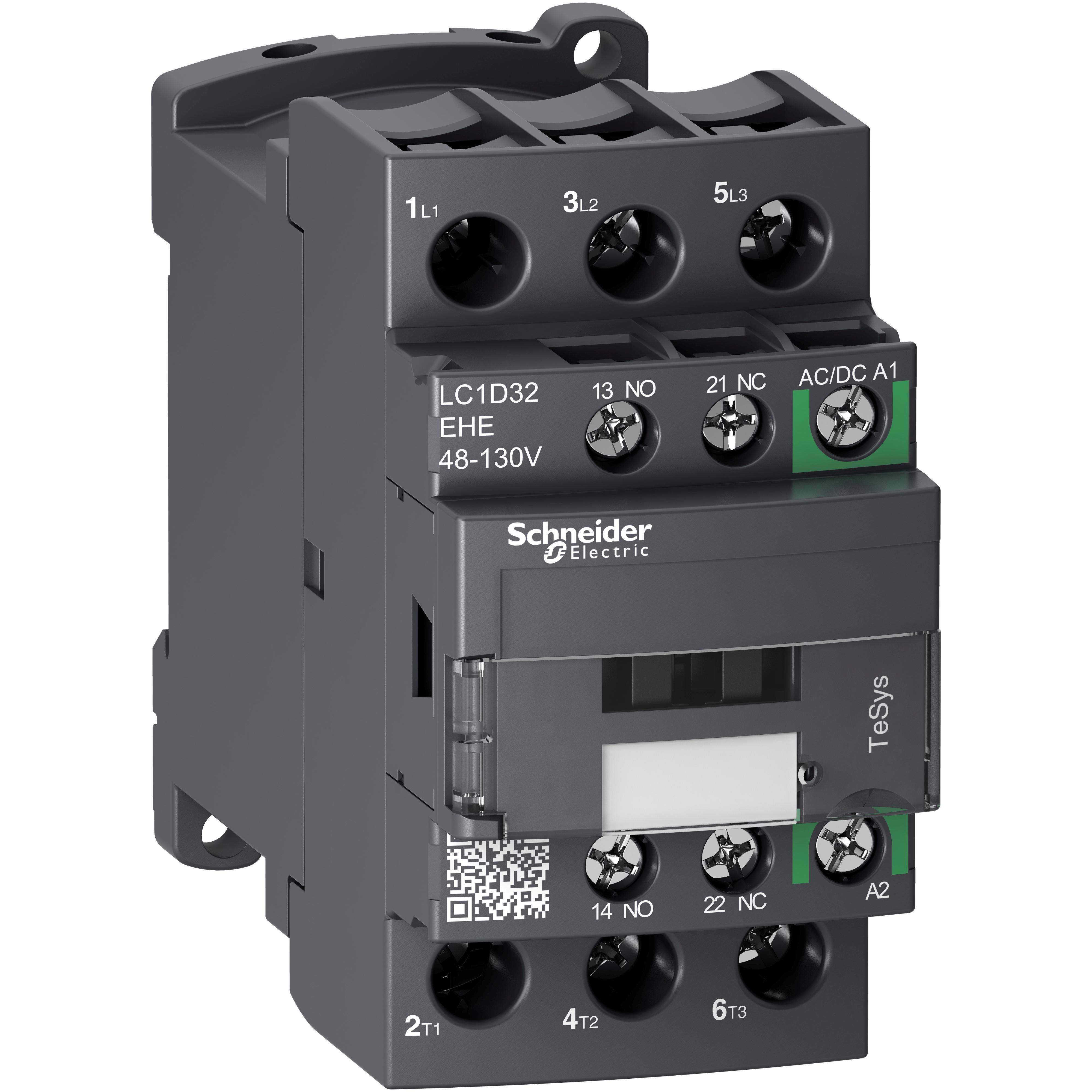 Schneider Electric - Contactor TeSys-D 3P AC-3 32A 48-130V AC/DC
