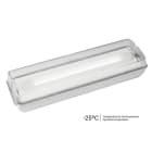 NORMALUX - Luminaria emergencia EUROPRISMA LED 240lm 1h permanente/no permanente blanco