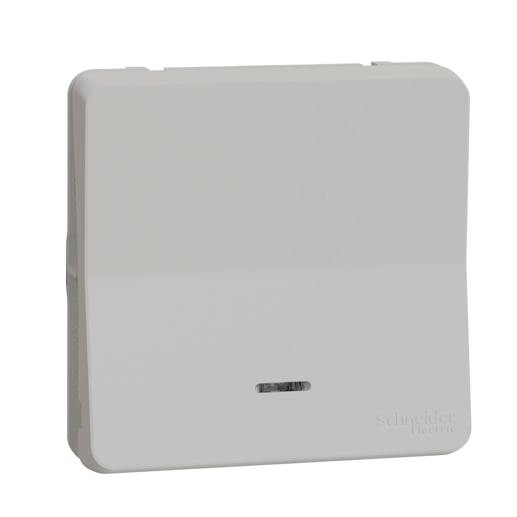 Schneider Electric - Conmutador con LED de la gama MUREVA STYL blanco