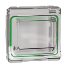 Schneider Electric - Adaptador Serie ÚNICA empotrar + superfície blanco con tapa de la gama MUREVA STYL