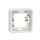Schneider Electric - Marco 1 elemento con garras de la gama MUREVA STYL color blanco