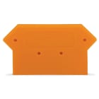 WAGO - Placa final Serie 282 separadora frontal gris