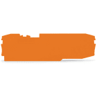 WAGO - Placa final intermedia 1x31,6x106,5mm naranja
