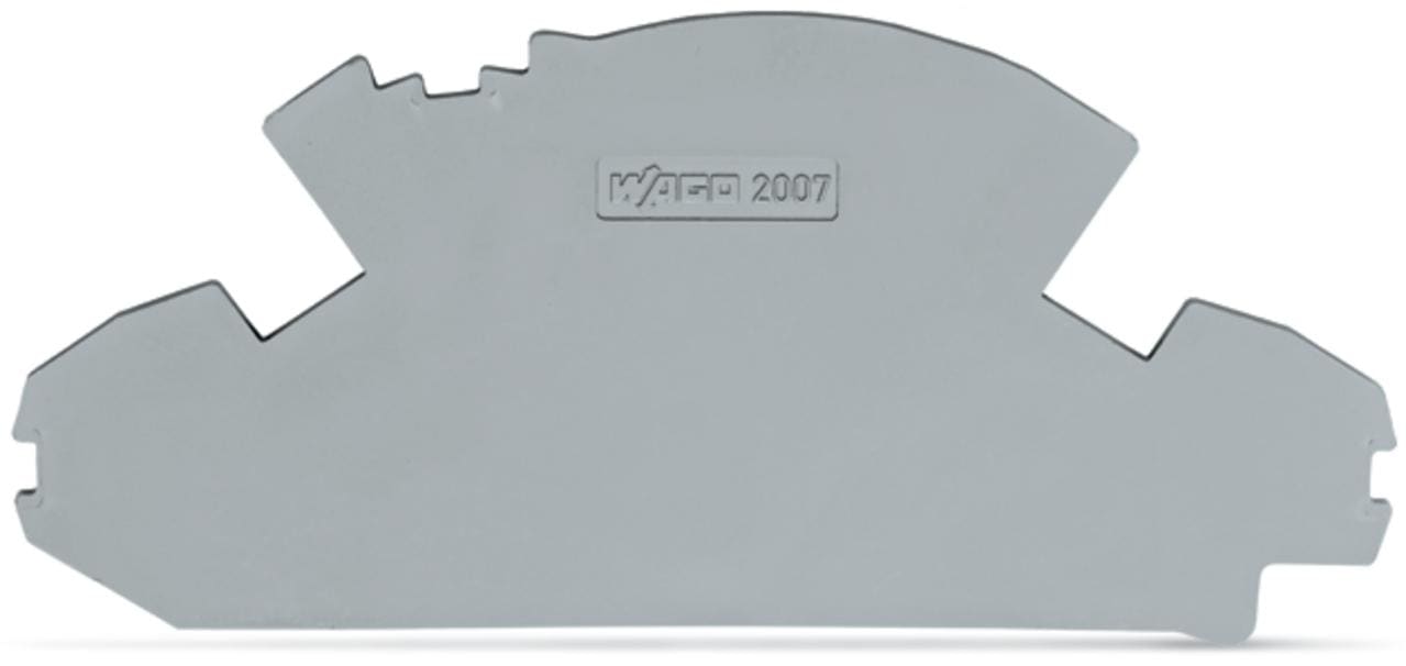 WAGO - Placa seccionadora final 1,5mm gris