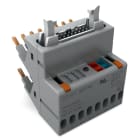 WAGO - Adaptador Serie 857 14P 24V DC 1A 2,5A entrada de conmutación positiva