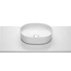 ROCA - Lavabo sobre encimera 500x140 redondo blanco