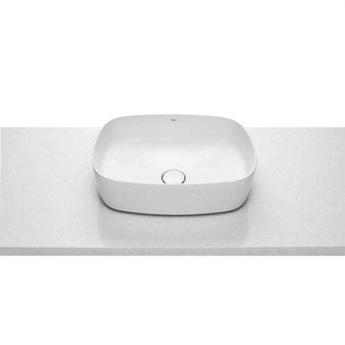 ROCA - Lavabo sobre encimera 500x370x140 soft blanco