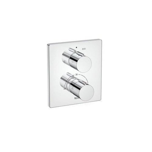 ROCA - Mezclador termostático empotrable para baño-ducha cromo