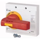 EATON - Maneta rotativa NZM3-XDVGR roja / amarilla