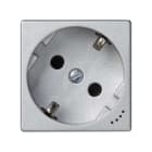 SIMON - Base SIMON K45 schuko con piloto indicador 45x45mm