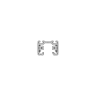 ARKOSLIGHT - Carril superficie230V 1L 2m blanco