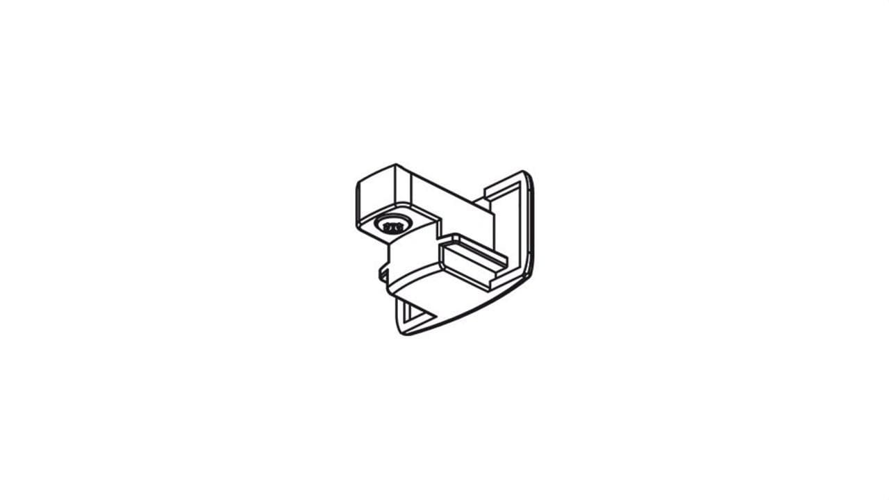 ARKOSLIGHT - Tapa final TRACK 230V 1L end blanco