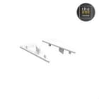 LEDS-C4 - Juego tapa final TAGLIO superficie blanco (2 unidades)