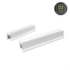 LEDS-C4 - Cuerpo 3000mm TRIM para TAGLIO-19 blanco