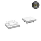 LEDS-C4 - Juego tapa final TRIMLESS TAGLIO-35 blanco (2 unidades)