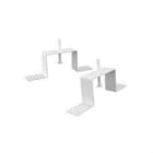 LEDS-C4 - Kit empotrar TRIMLESS TAGLIO DU LUCE 50mm blanco
