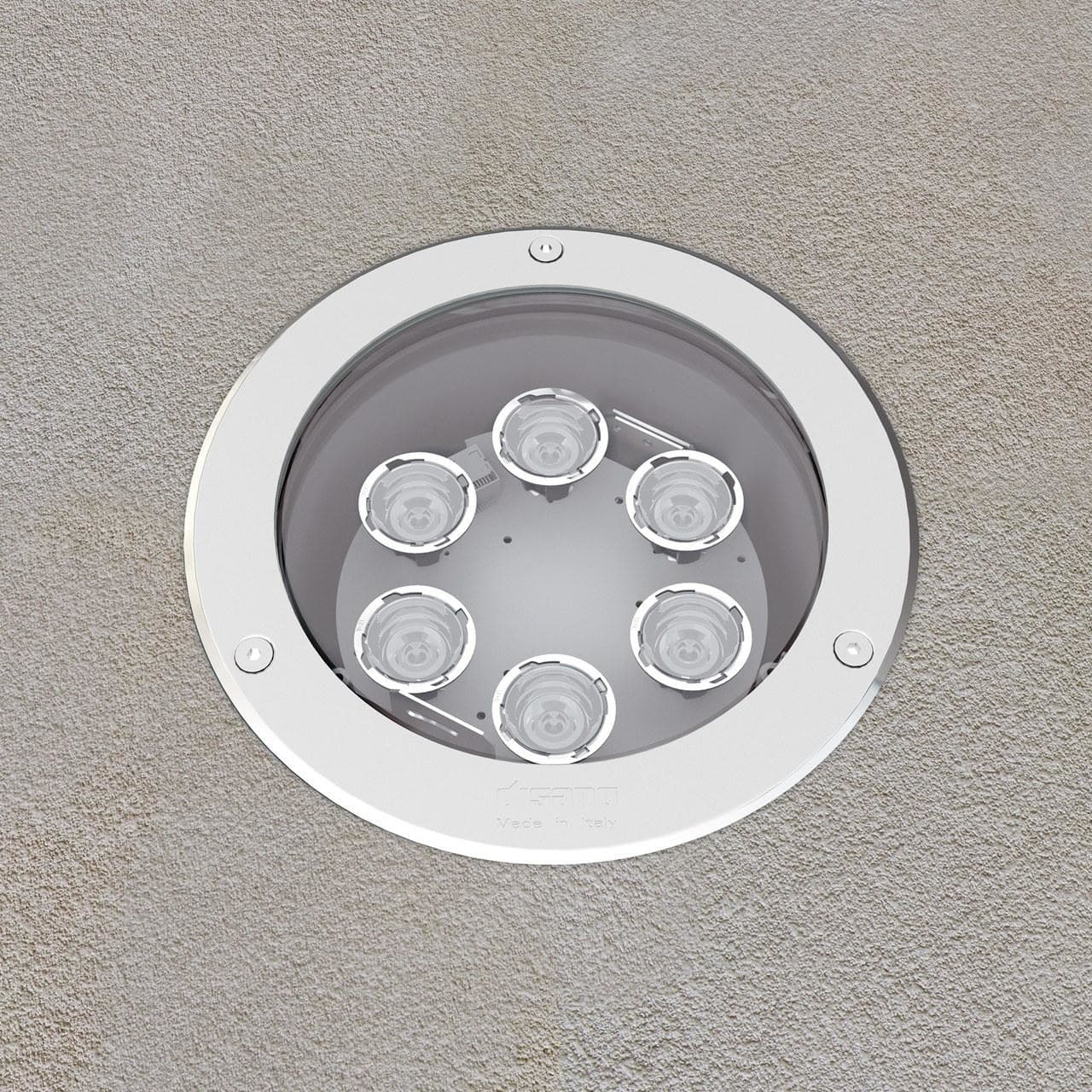 DISANO - Empotrable 1689 FLOOR LED 16W RGBW CLD CELL inox