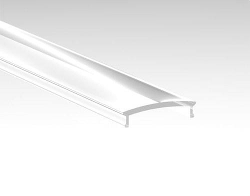 TSL - Difusor de policarbonato transparente compatible con los perfiles TSL-S13, TSL-E13.