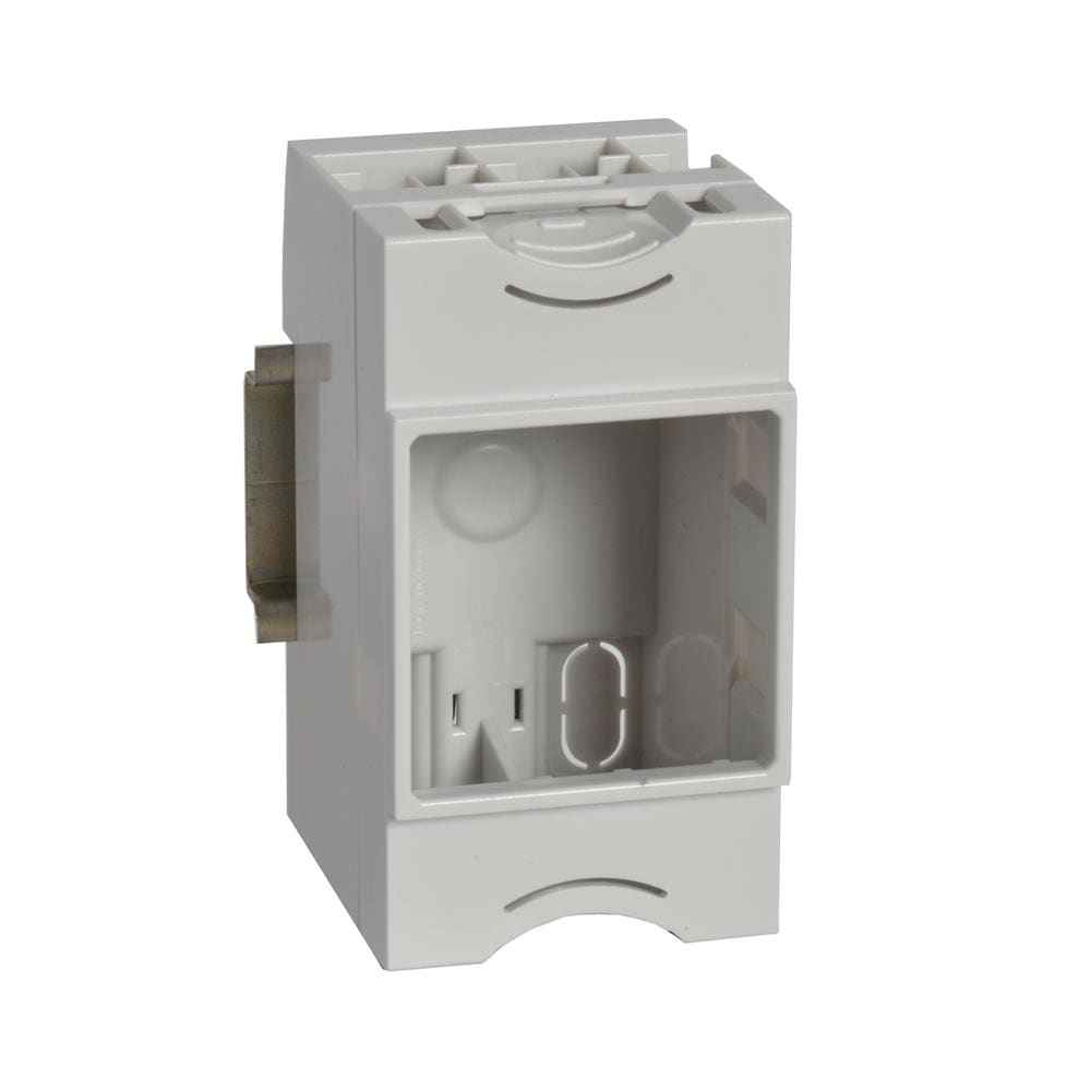 LEGRAND - Soporte para mecanismos Mosaic 2 módulos - 2,5 módulos DIN 17,5mm