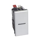 BTICINO - Interruptor axial Axolute iluminable 16 AX-250 V~ - borne auto - 1 módulo - Tech
