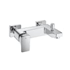 ROCA - Mezclador exterior L90 para baño-ducha con inversor automático con retención cromado