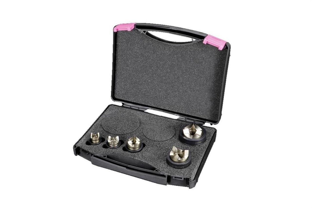 RITTAL - Juego perforadoras AS M16-M40 para acero inoxidable métrica