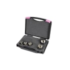 RITTAL - Juego perforadoras AS M16-M40 para acero inoxidable métrica