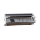 MMCONECTA - Regleta Easyblock CASE 4 schukos huecos blanco nieve