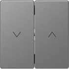 Schneider Electric - Tecla simple para mecanismo de persiana D-LIFE aluminio